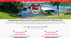 Desktop Screenshot of lakesideresort.com